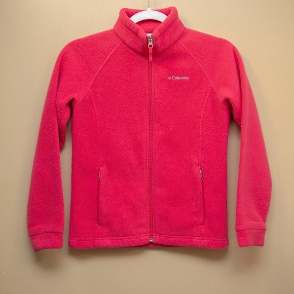 Columbia Other - 𝅺COLUMBIA Fleece Jacket Girl’s medium 10-12